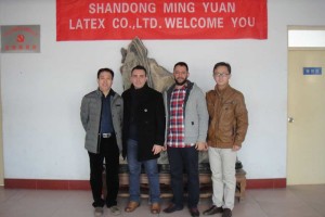 Turkey clients visit our factory in site