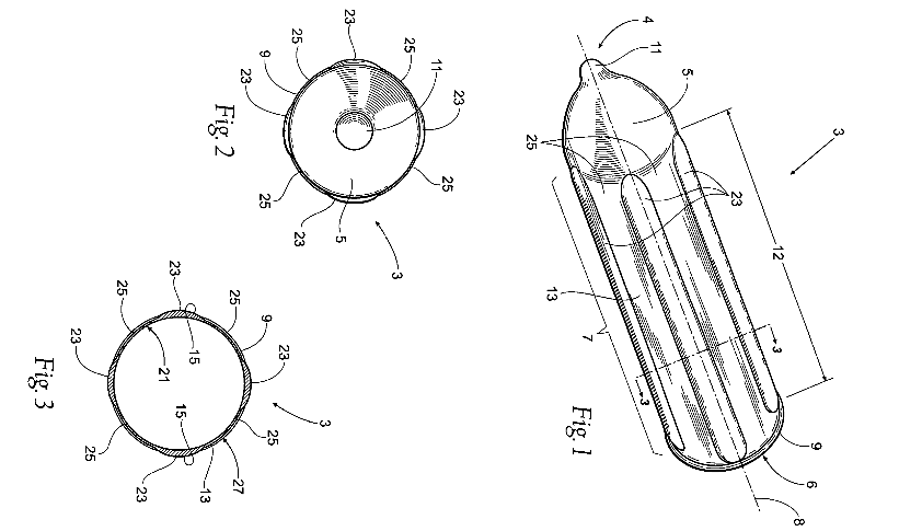 New patent penile girth enhancing condom for your more pleasure