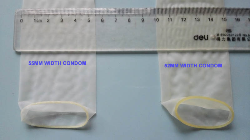 the largest condom: Durex XXL