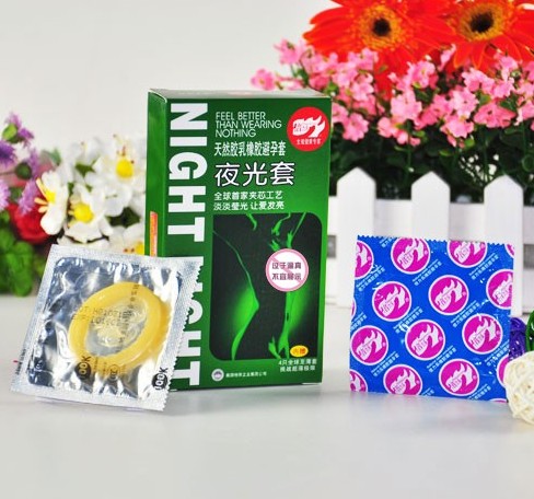 Night light condoms custom supplier