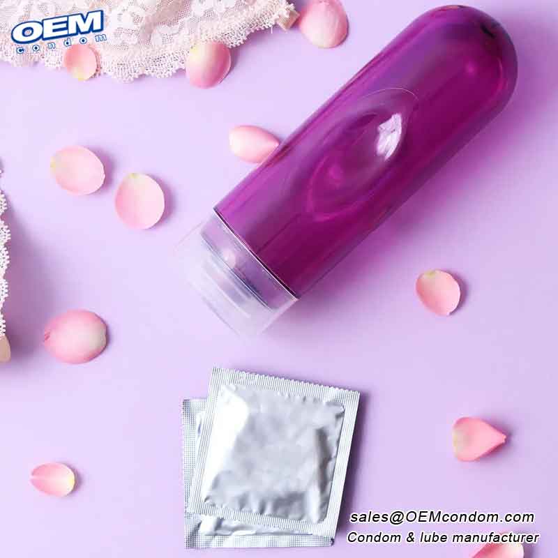 What lubricants should you avoid with condoms?