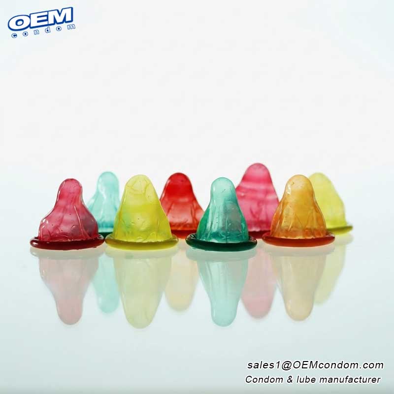 Colored condoms can add some fashion to your passion