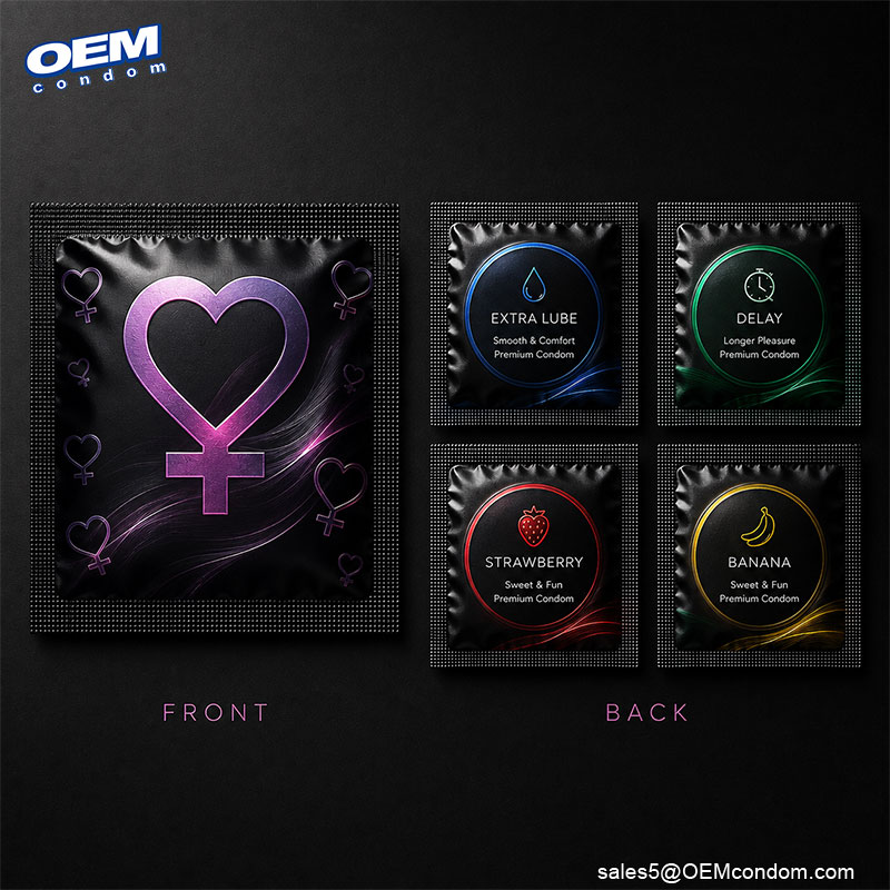 How to print your own logos or messages on a variety of condom packages