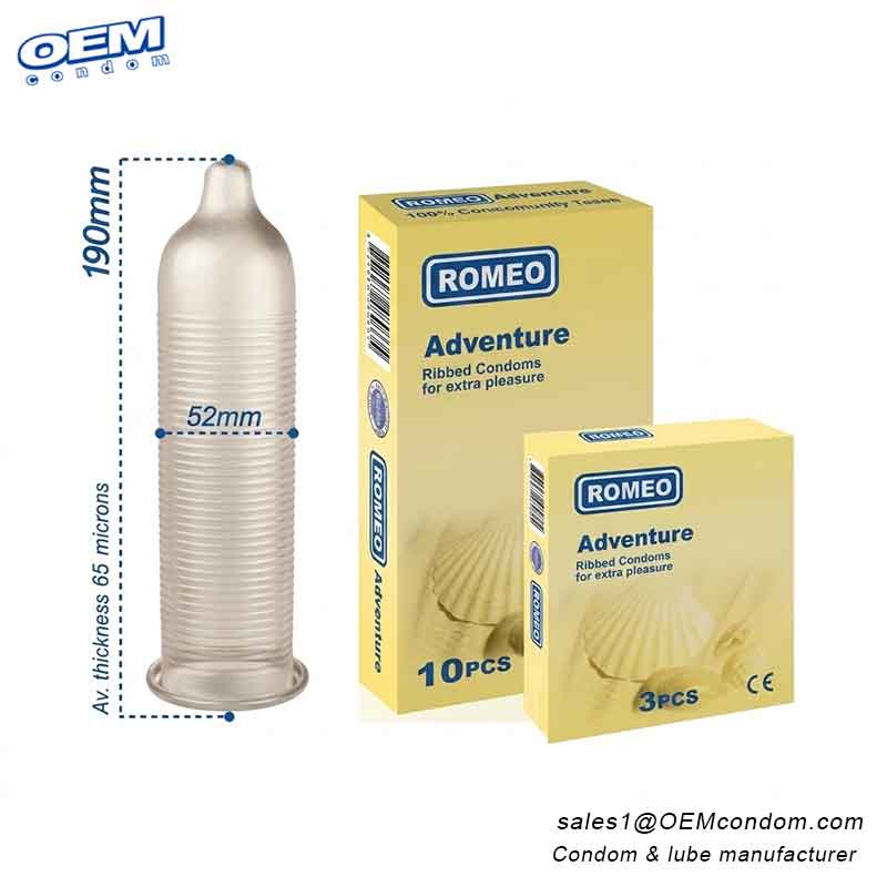 ultra ribbed condoms with high quality