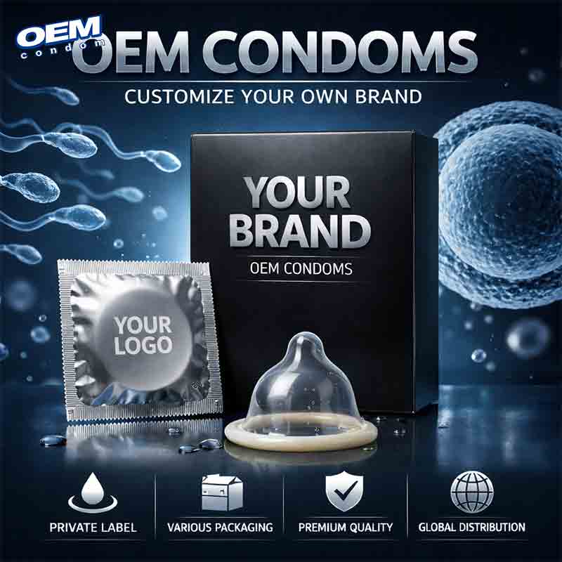 Custom Private Labeled Condoms