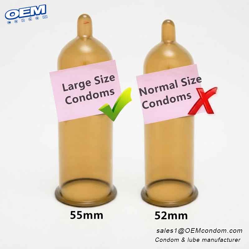 Extra Large Condoms are comfortably fit on bigger men