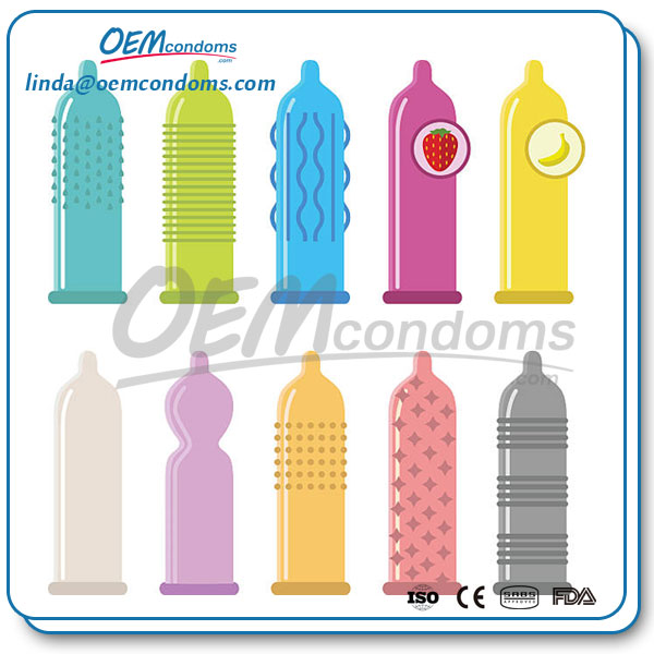 What types of condoms you can buy?