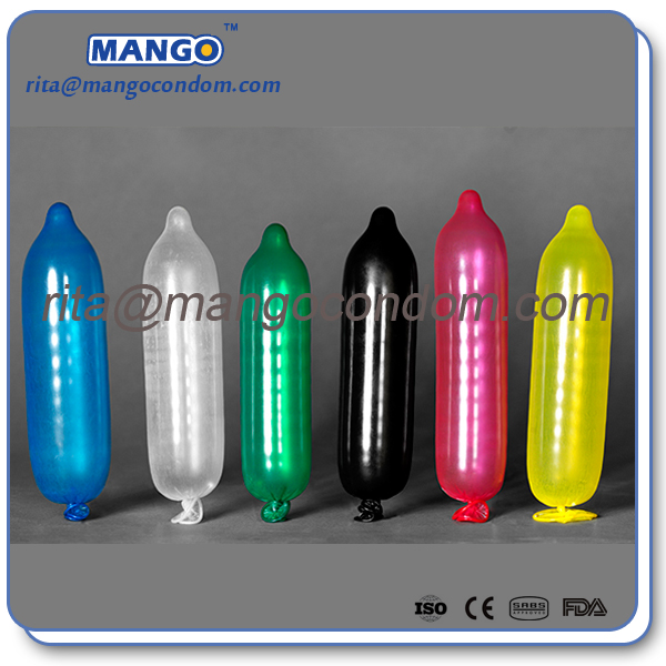 Customize colored condom