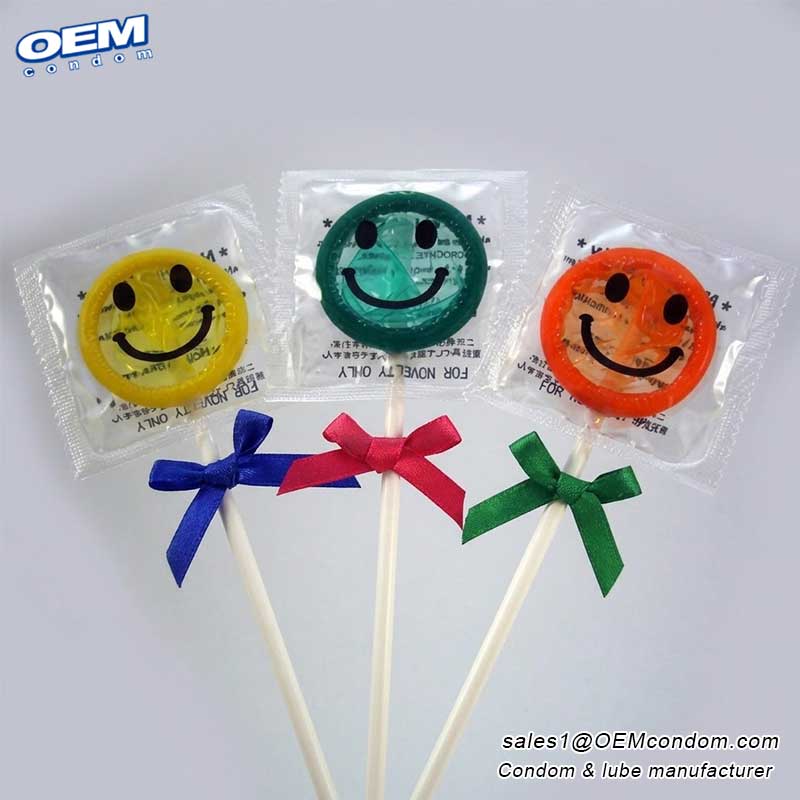 promotional gift-lollipop condom