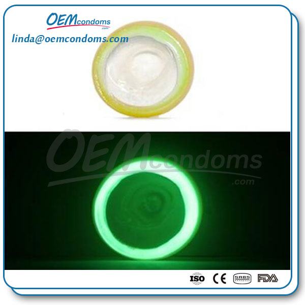glow in dark condom, fluorescent condom supplier, illuminating condom manufacturer