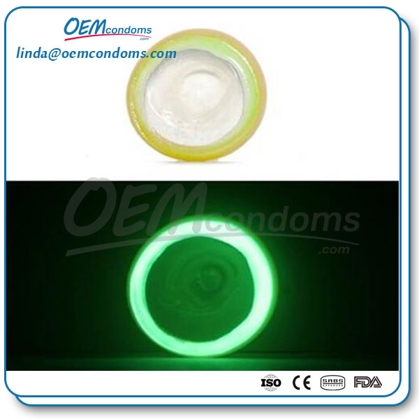 Glow in dark condom make you go bump in the night