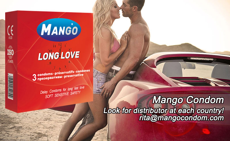 Mango long love condom help you last longer