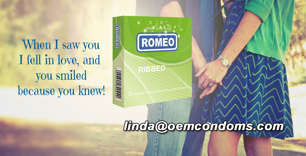 ROMEO condom, ROMEO ribbed condom, best brand condom supplier, ROMEO ribbed condom manufacturer