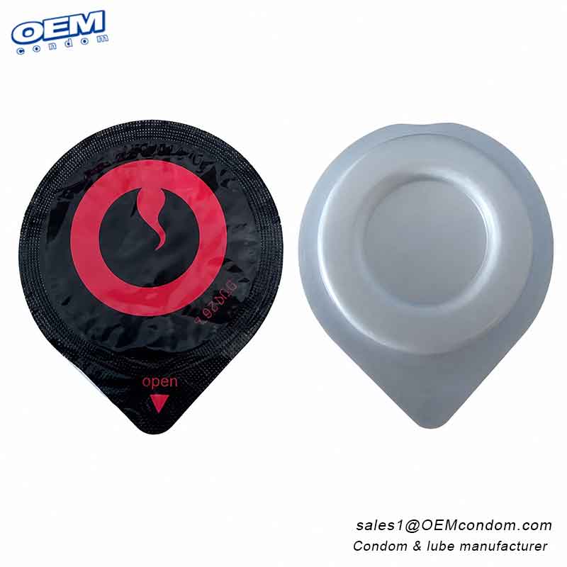 Blister buttercup packing custom condom producer