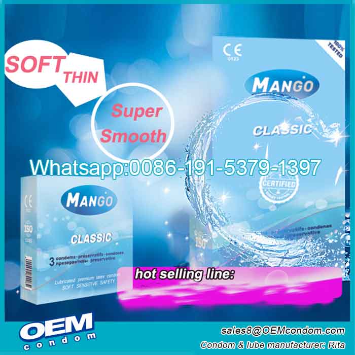 Natural lubricated super smooth condom distributors