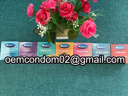 Custom private label logo condom factory
