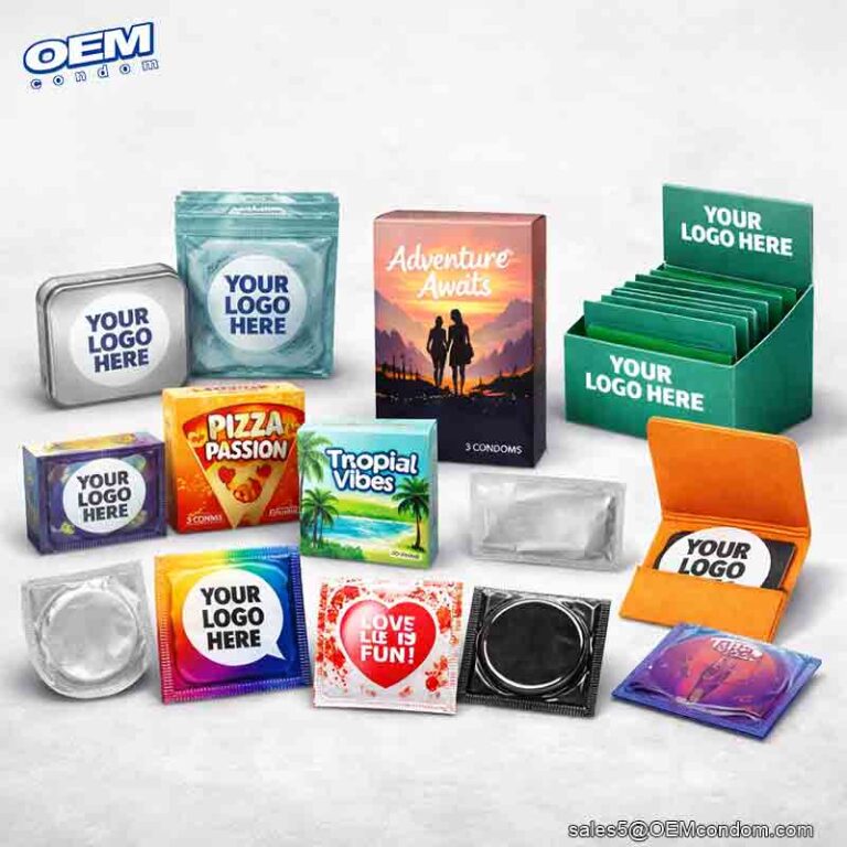 Custom condom packaging boxes manufacturer