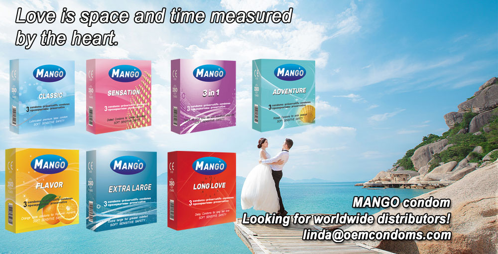 MANGO brand condom supplier with highest quality control