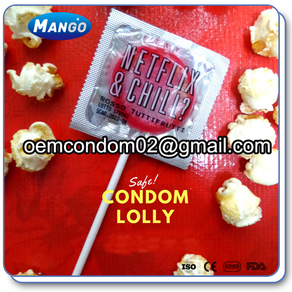 lollipop condoms,special condom producer,novelty condom supplier