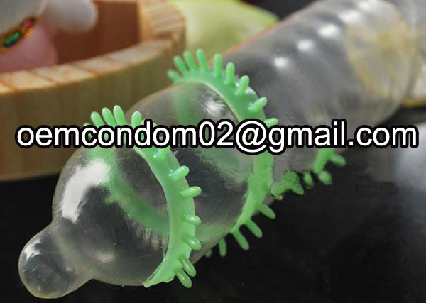 Sex toys new spike condom make women get orgasm