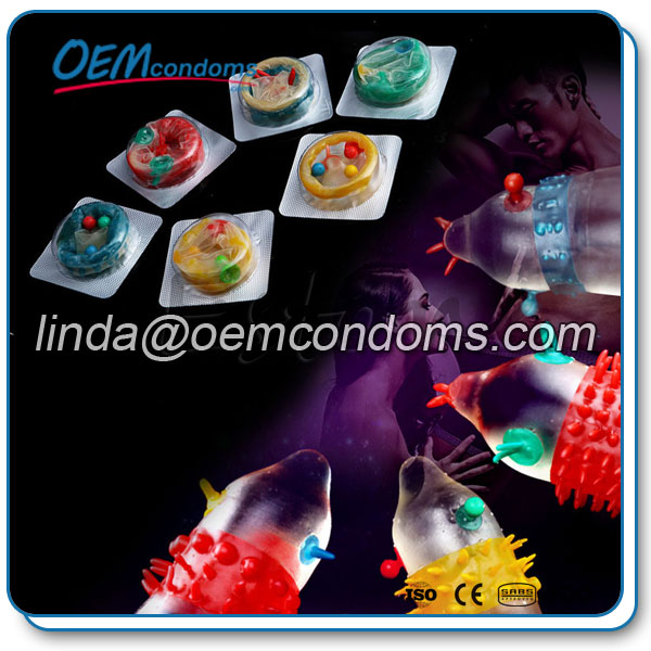 Spike Tickler condoms come in different styles