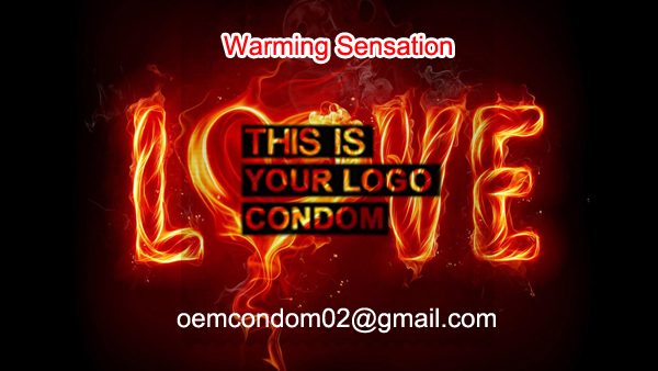 Warming condom or fire condom make your love with fantasy