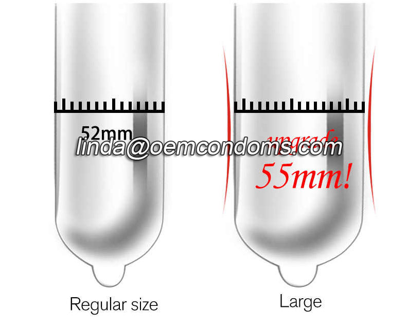 56mm XXL size condom