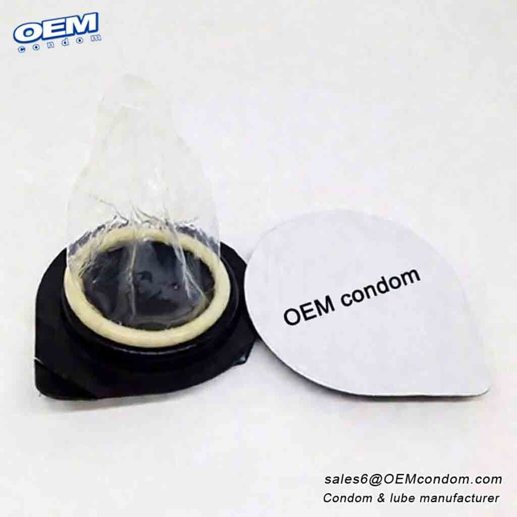 Custom personalized label condom