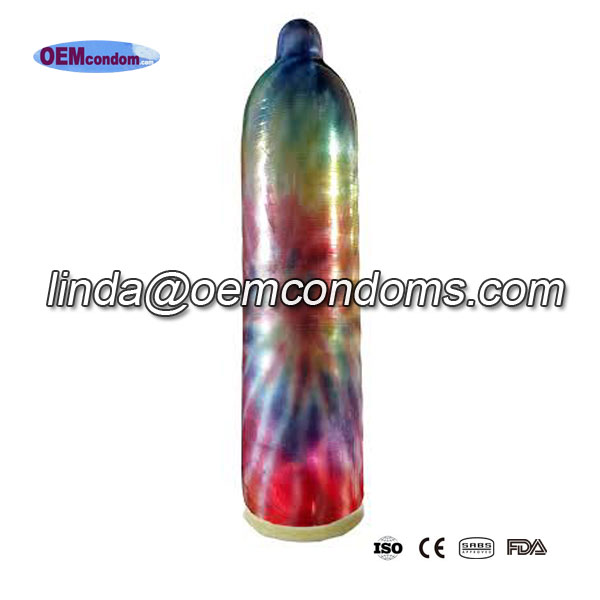 printed condom, custom printed condom