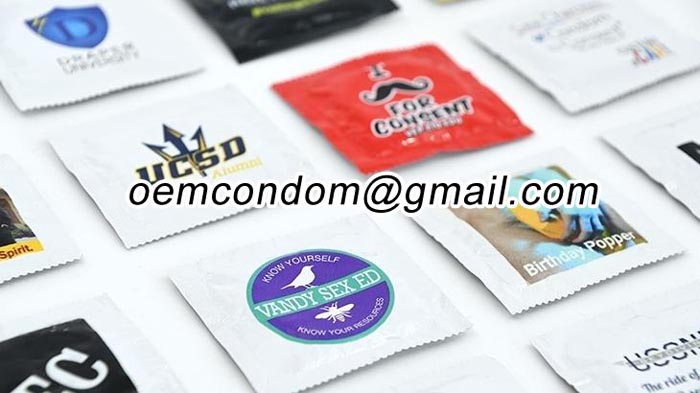 custom condom wrappers printing
