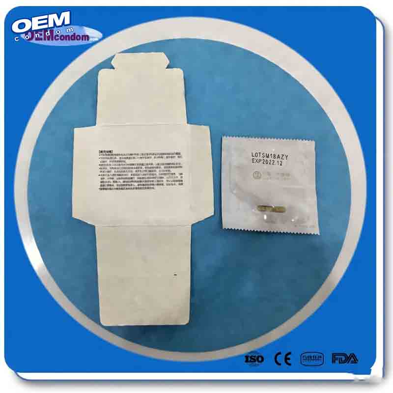 custom printed condom in 1pc wallet