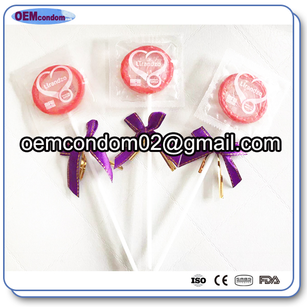 lollipop condom flirting gift for lover