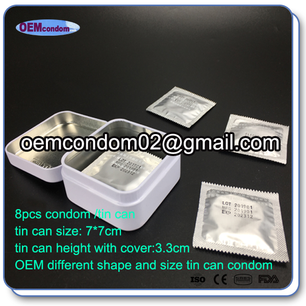 tin box condom,new condom package,condom tin box