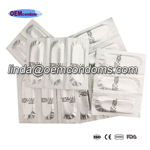 custom logo condom supplier