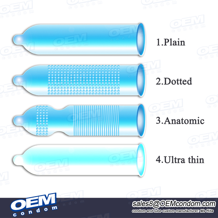 custom different types of condoms