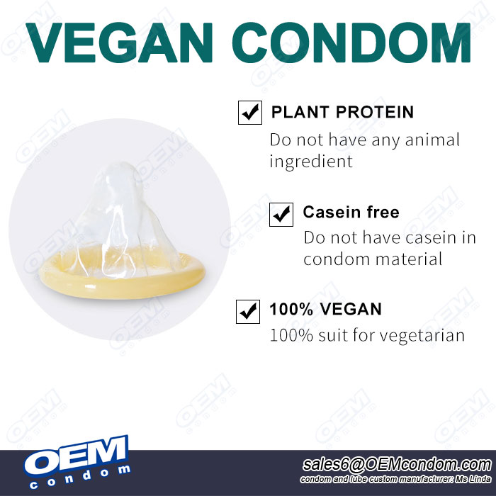 Vegan condom, Vegan condom manufacturer, Custom Vegan Condom Factory