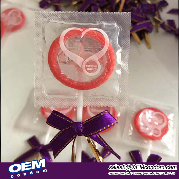 promotional gift of Lollipop condom