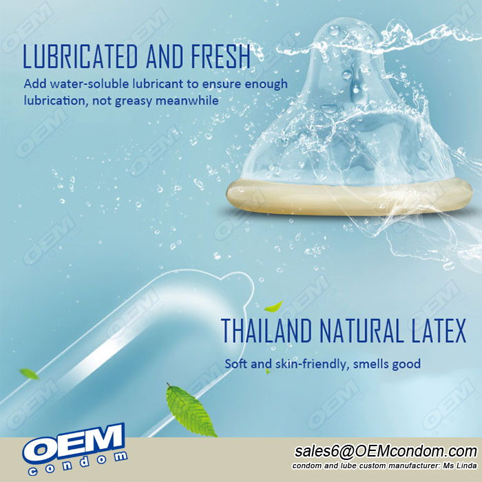 Large Oil Smooth Lubricated Condom