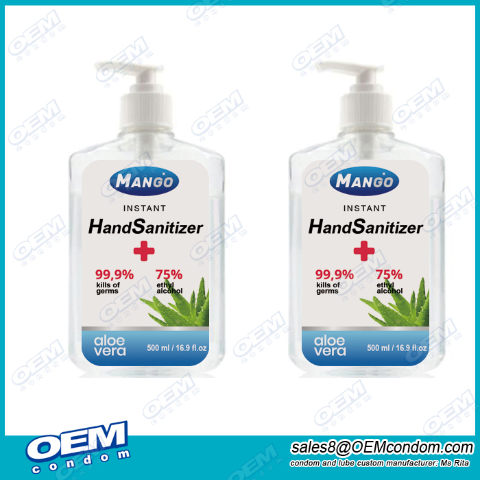 MANGO instant hand sanitizer with 75% ethyl alcohol