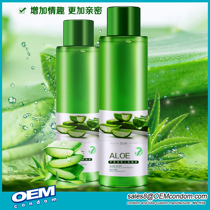 Natural Water based Aloe Vera Personal Lubricant Manufacturer