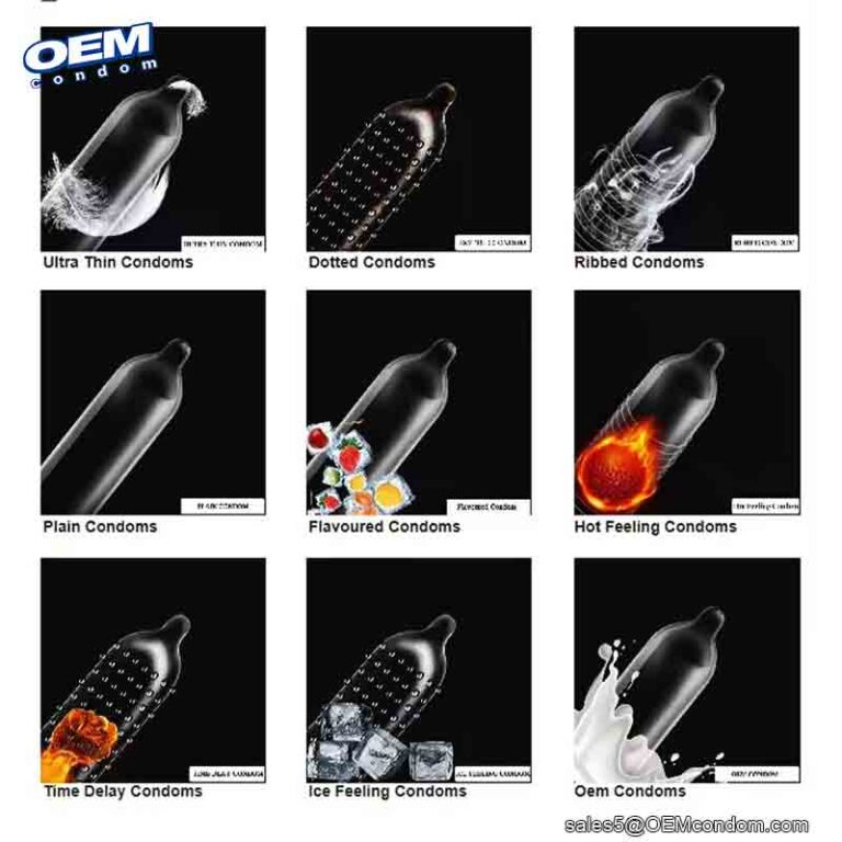 customized design condom manufacturer