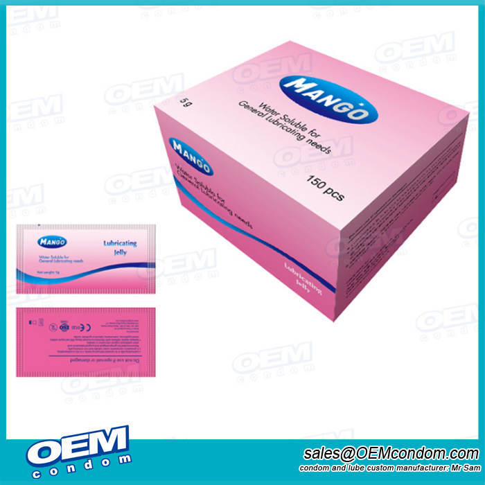 5ml silky lubricant gel sachets supplier