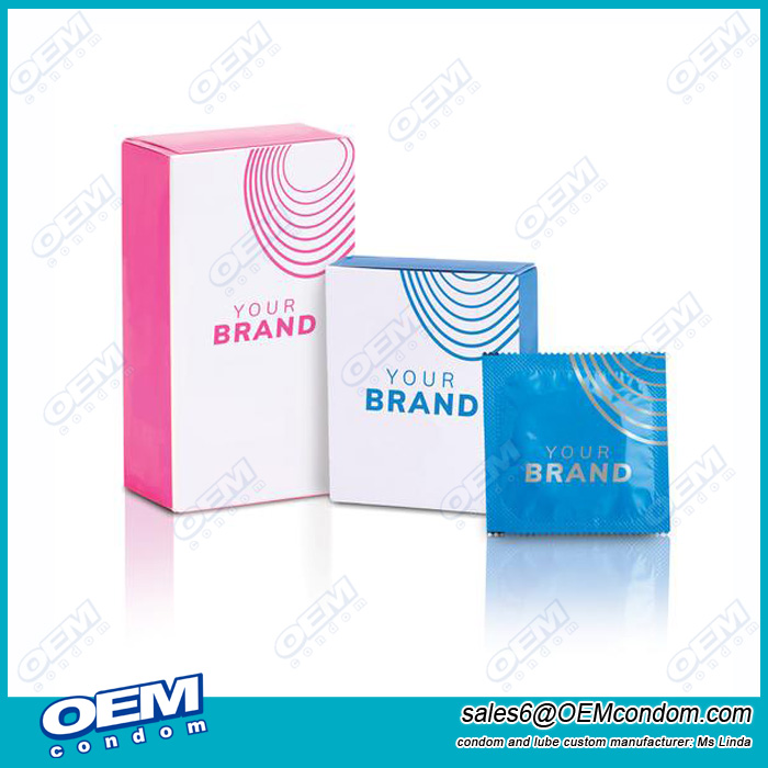 Custom Private label condom, OEM logo condom manufacturer
