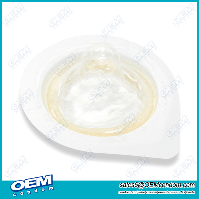 OEM buttercup condom, custom logo buttercup condom