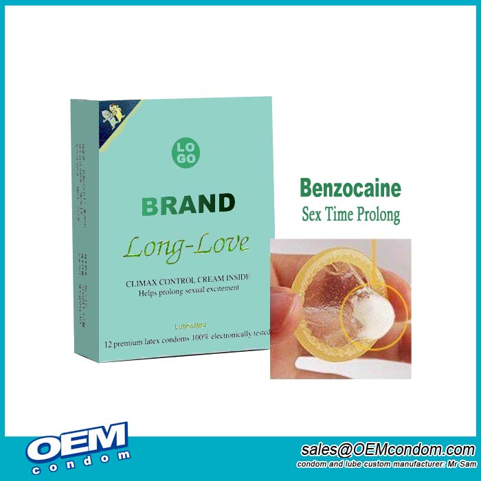 Long lasting Condom also named Prolong condom, which contain a delay lubric...