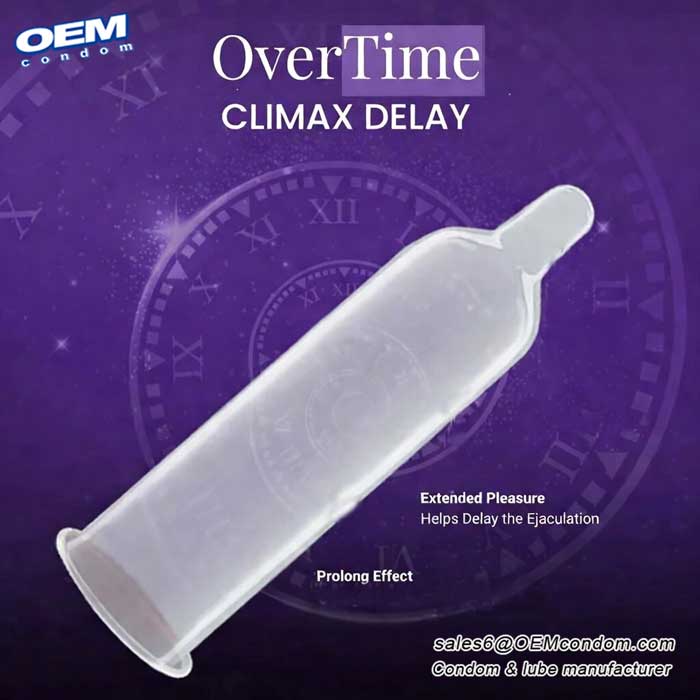 Extended Pleasure Climax Control Lubricated Condoms