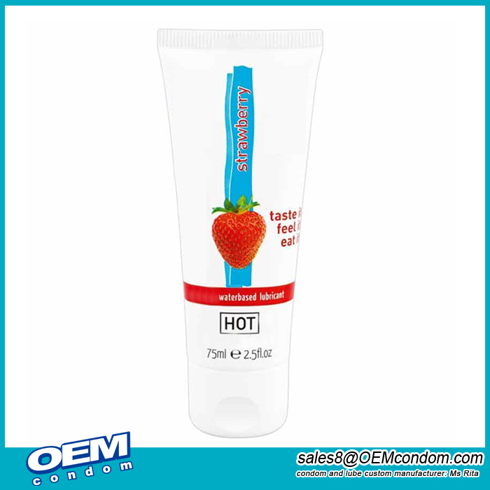 strawberry flavor lubricant