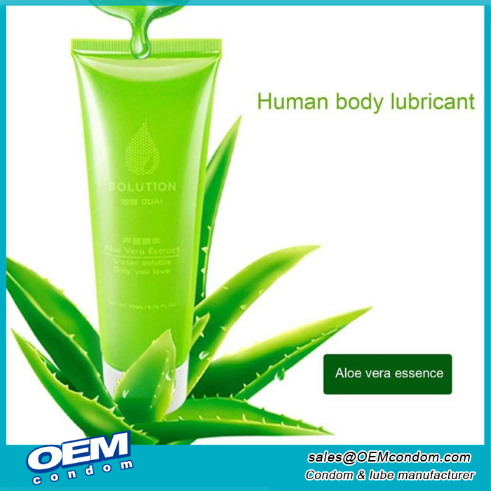 Customized production of aloe vero personal lubricant