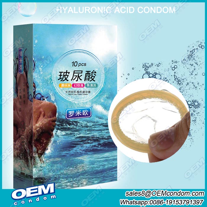 Hyaluronic Acid Condom，003 condom,water based condom