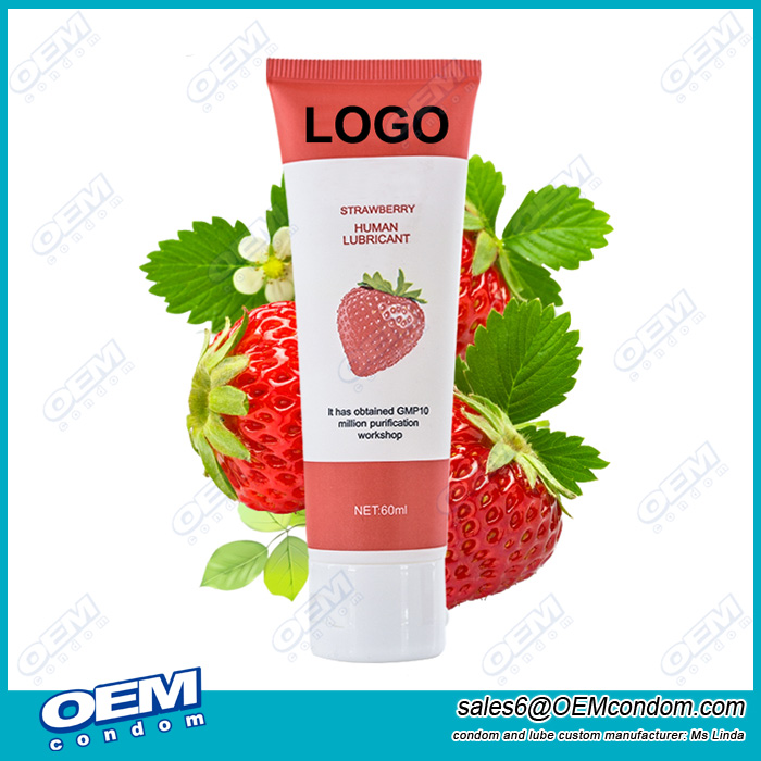 Private Label Fruit Flavor Sex Lubricant Sexual Massage Manufacturer